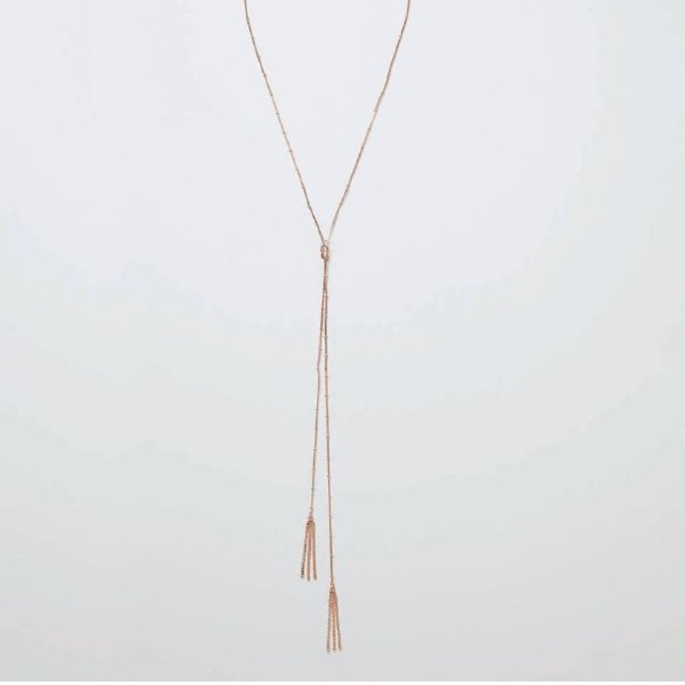 Gold Knotted Necklace